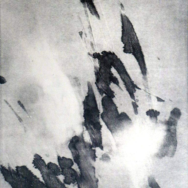 Atelier IV - 2009, monotype, 76 x 51 cm