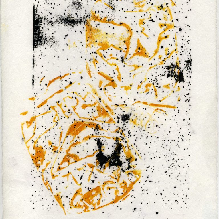 Ressac - 2017, impression en relief d'objets trouvés, 29,5 x 21 cm