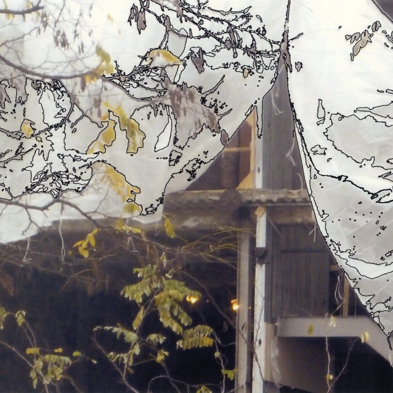 Tissu urbain 2 - 2009, estampe numérique, 22 x 28 cm