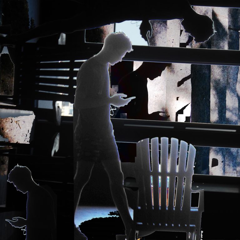 Belvédère - 2018, estampe numérique, 25 x 20 cm