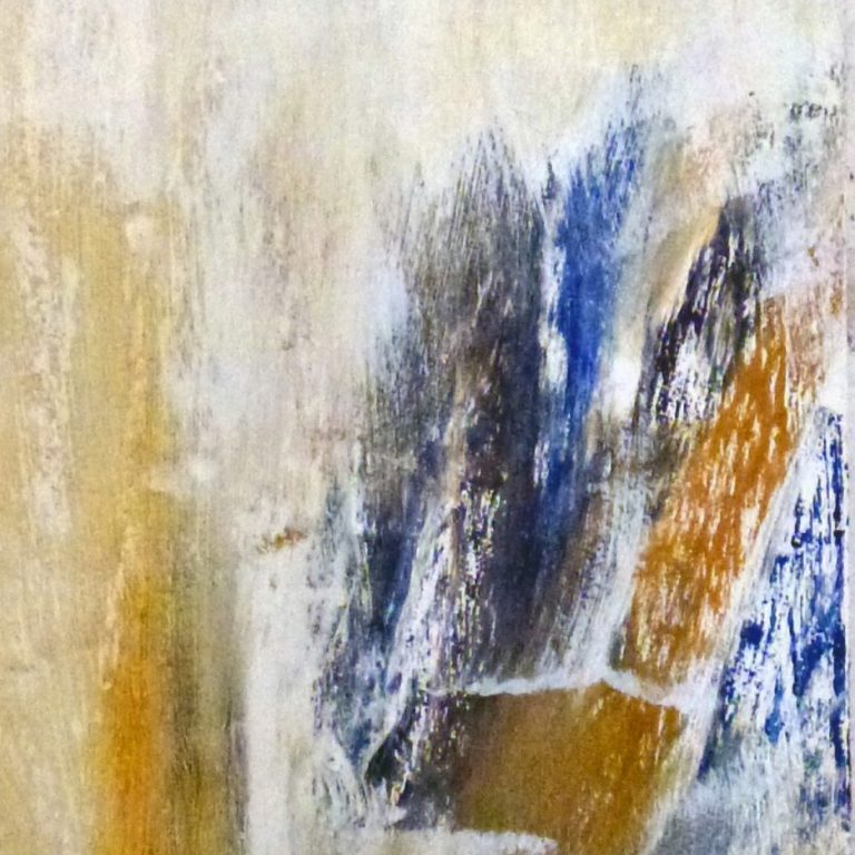 Sans titre - 2007, techniques mixtes sur papier, 76 x 28 cm