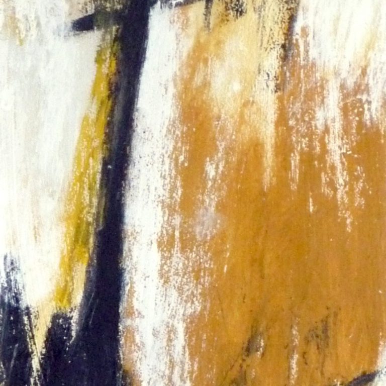 Sans titre - 2007, techniques mixtes sur papier, 76 x 28 cm