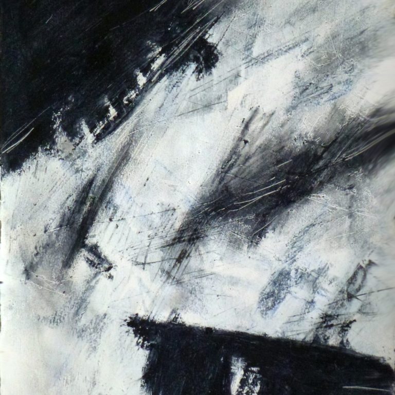 Sans titre - 2017, techniques mixtes sur papier, 35,5 x 28 cm