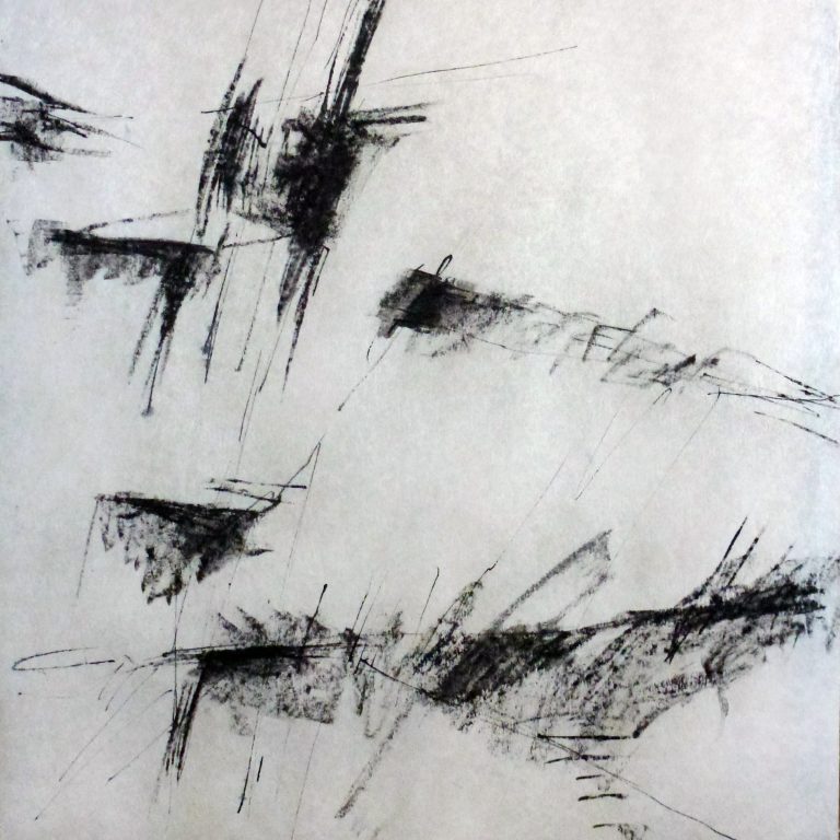 Sans titre - 2017, encre sur papier 55,5 x 53,5 cm