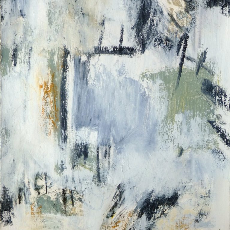 Sans titre - 2021, techniques mixtes sur papier, 30 x 25 cm