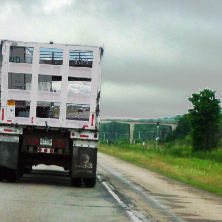 Road Movie 3 - 2009, estampe numérique, 26 x 20 cm